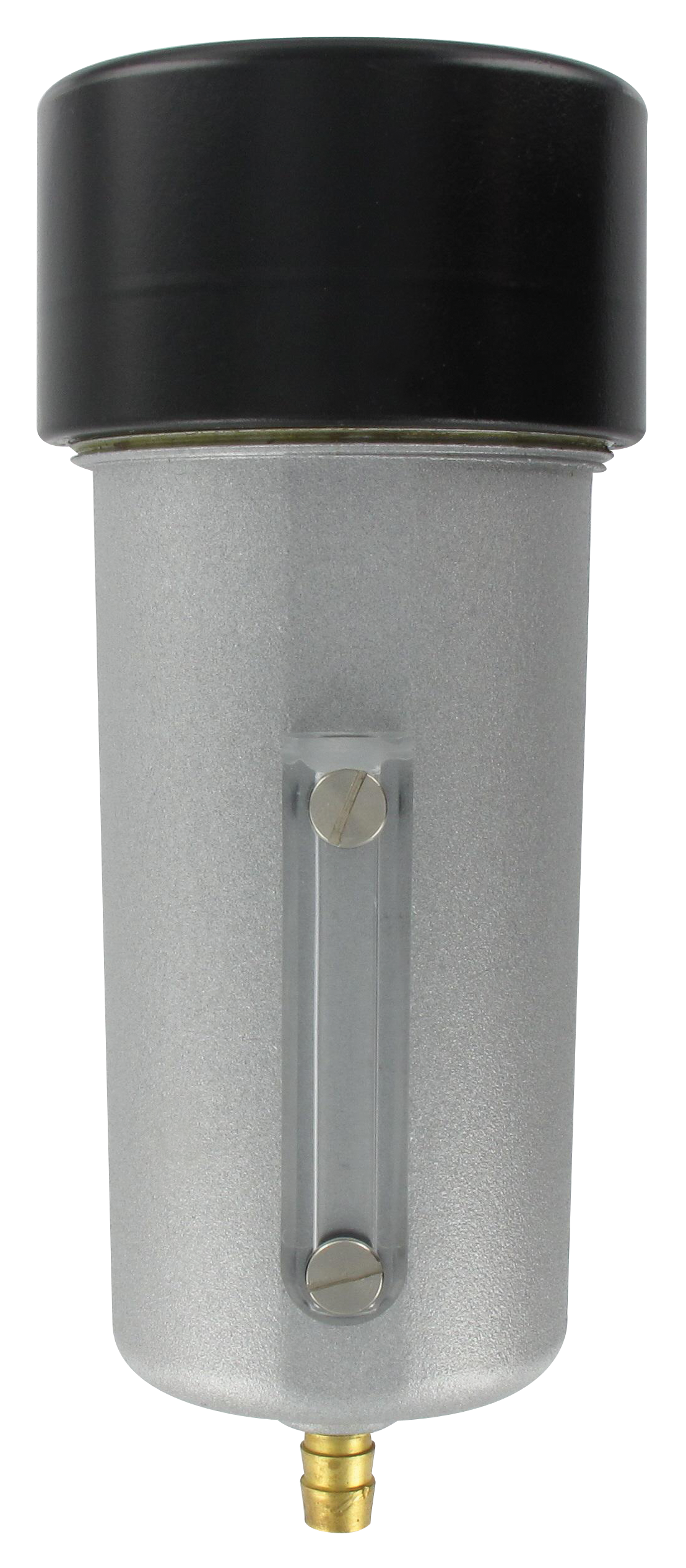 Drip leg drain female BSP cylindrical aluminium body Piping system for compressed air in aluminium - SENfluid