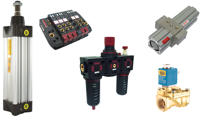 Pneumatic components for compressed air and industrial fluids - SENGA