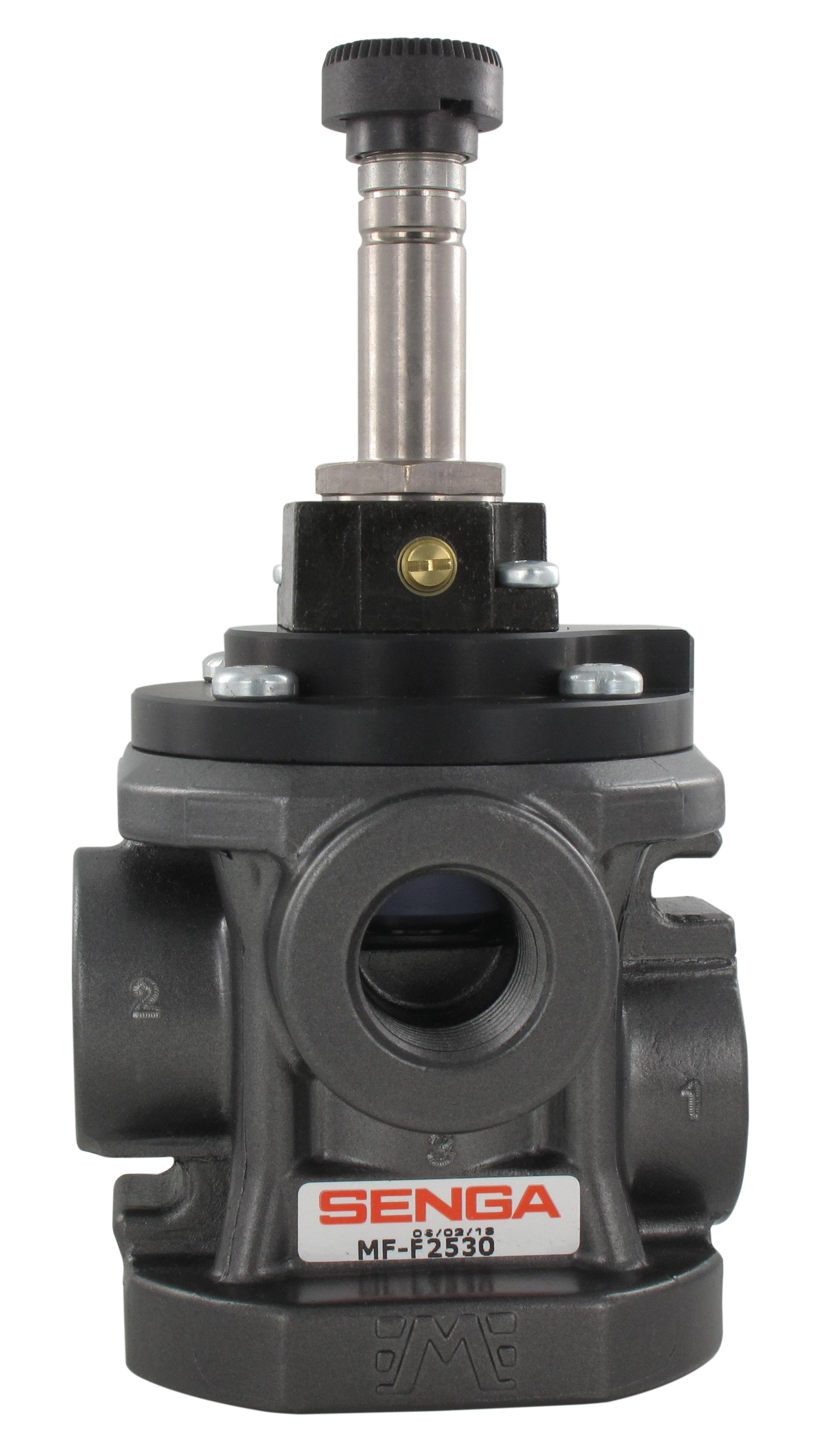 Solenoid valves for compressed air and industrial fluids - SENGA 