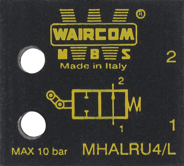 2/2-way side-mounted T4 unidirectional roller valve normally open Pneumatic components