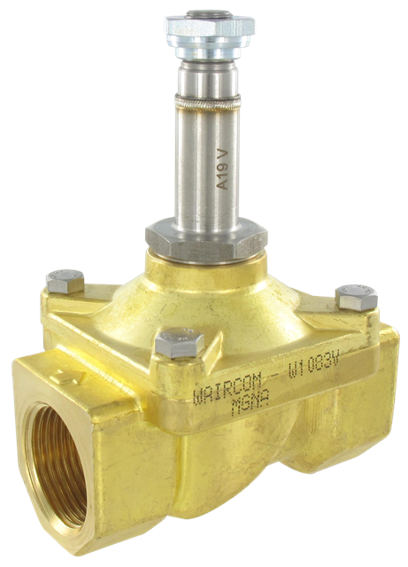 2-way solenoid valves G3/4 DN18 FPM