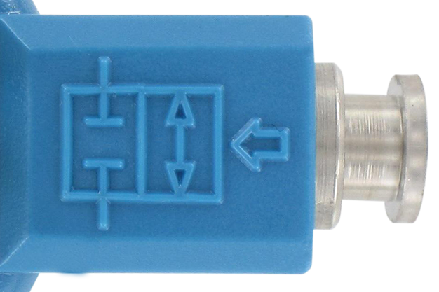 Bloqueur de vérin pneumatique pilotage instantané D4-1/4\" Raccords à fonctions pneumatiques