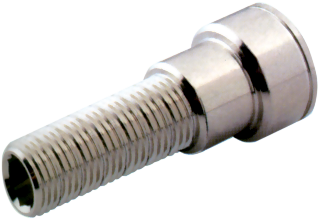 Cylindrical threaded extensions for plastic injection moulding couplings (on request) Quick-connect couplings