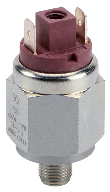 Diaphragm pressure switche < 48V NF 1/8  0.1-1 bar Pressure switches for pneumatics and hydraulics