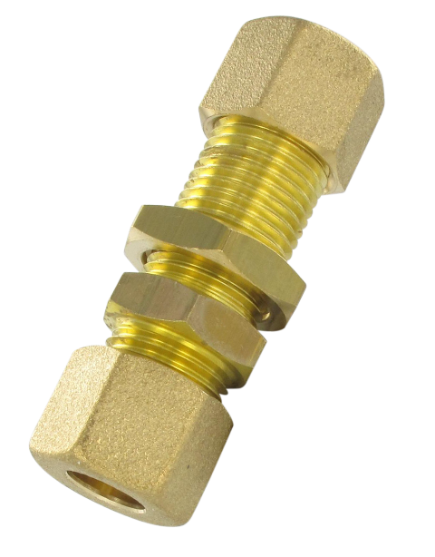 Double wall feedthrough bicone fitting T10 Fittings and couplings