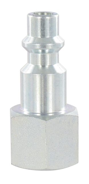 Embout acier traité coupleur pneumatique ISO-B DN5.5 femelle cylindrique 1/4\" 120NW - Coupleurs ISO-B DN5,5