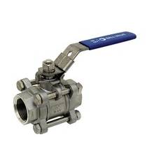 Stainless steel ball valve FF 1\" 3/8\" 3 pieces PMS 69bars Fittings and couplings