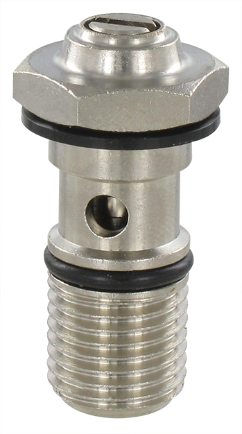 Flow limiting screws for VEP Fittings and couplings