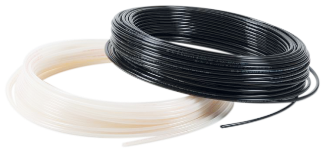 High-strength polyamide tube PA 12 (100 m coil) black 3.6/1/4 400 - Push-in fittings for misting