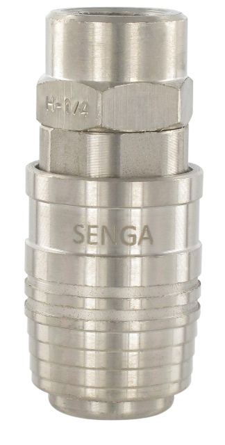 ISO-B female cylindrical coupling 5.5mm bore 1/4 120NW - ISO-B couplings DN5.5