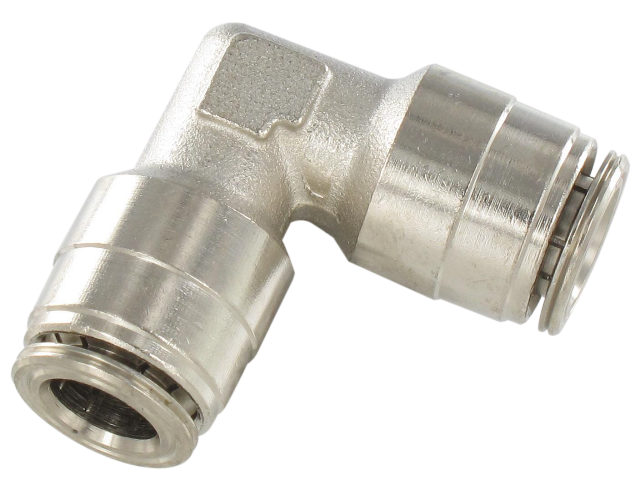 Nickel-plated brass equal elbow push-in fittings for misting