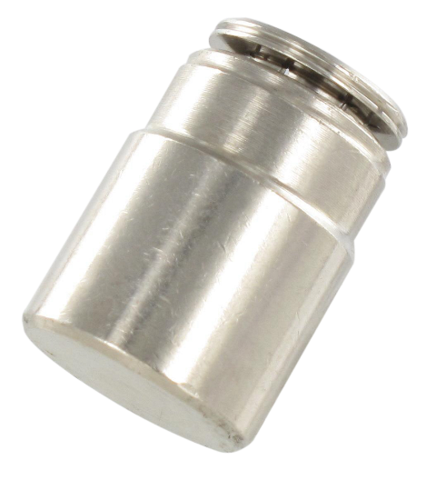 Nickel-plated brass push-in plugs for misting