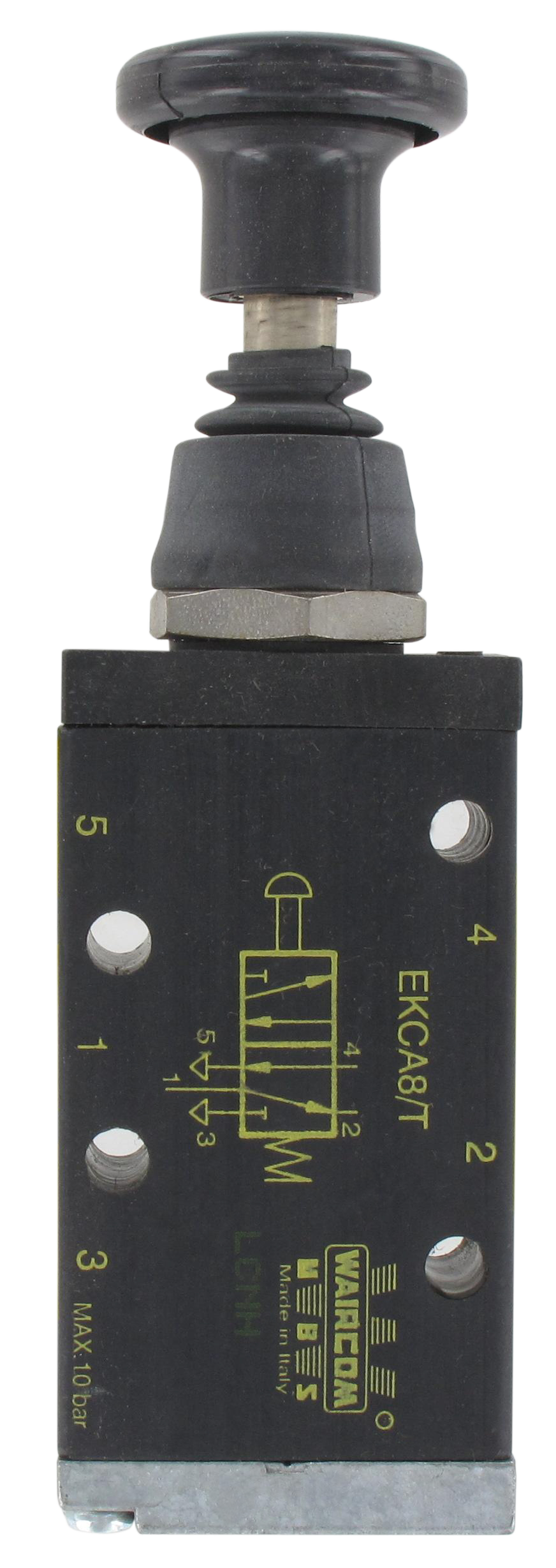 Pneumatic metal push button valves 5/2 monostable (G1/8'') Pneumatic components