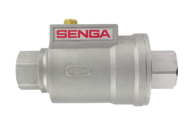 3/8" Pneumatically Operated Blocking Valve with EPDM SE-NF Seals Pneumatic operated blocking valves