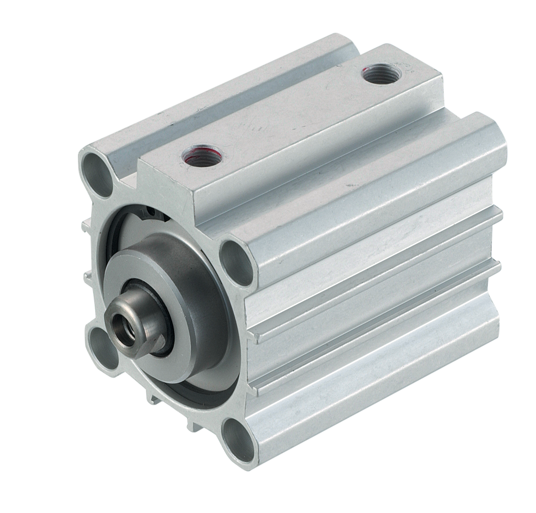 Double acting short stroke pneumatic cylinder, non-magnetic. Ø50 Stroke 50 mm