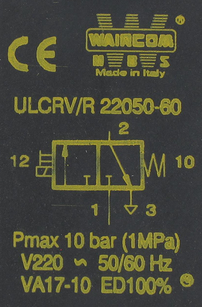 Pneumatic spool valve electric control 3/2 NC monostable 220 VAC manual control bistable Pneumatic components