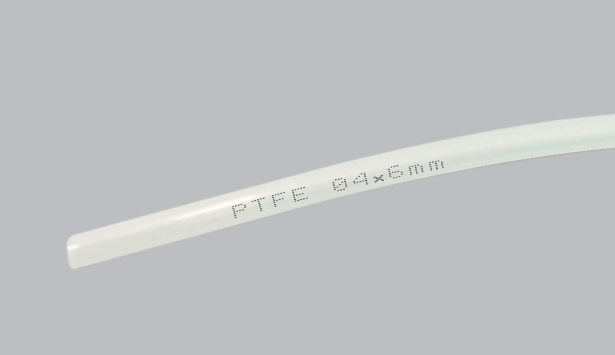 White PTFE tubing D10x12 - roll 100m Tubes and hoses