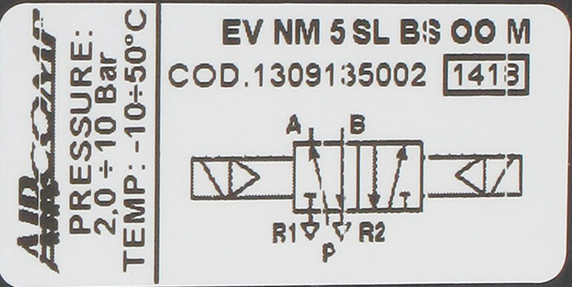 Solenoid pneumatic valve NAMUR 5/2 bistable (G1/2'') Pneumatic components