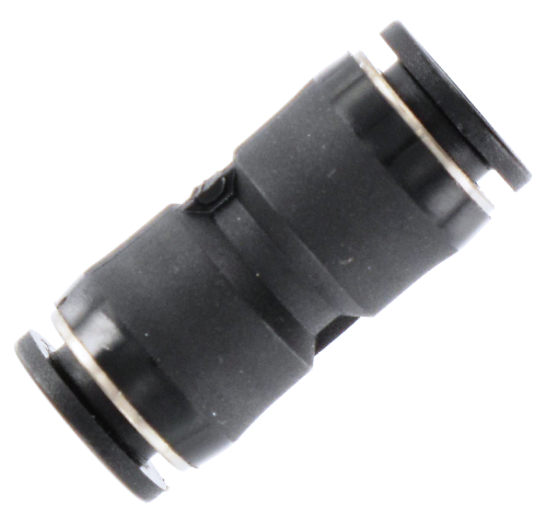 Straight double equal and unequal technopolymer push-in fittings