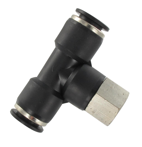 T push-in fitting female swivel BSP in resin T4-M5 Fittings and couplings