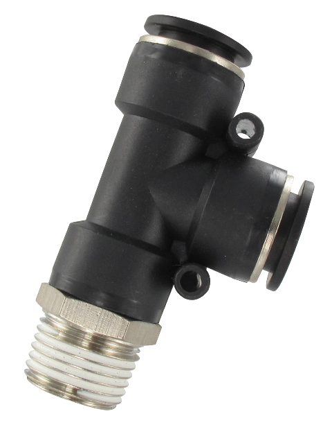 T push-in fitting male swivel BSP tapered resin T3/8-1/4 NPT Pneumatic push-in fittings