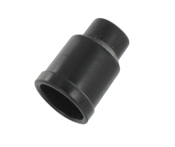 Thermoplastic elastomer spark, dust and liquid guards Pneumatic push-in fittings