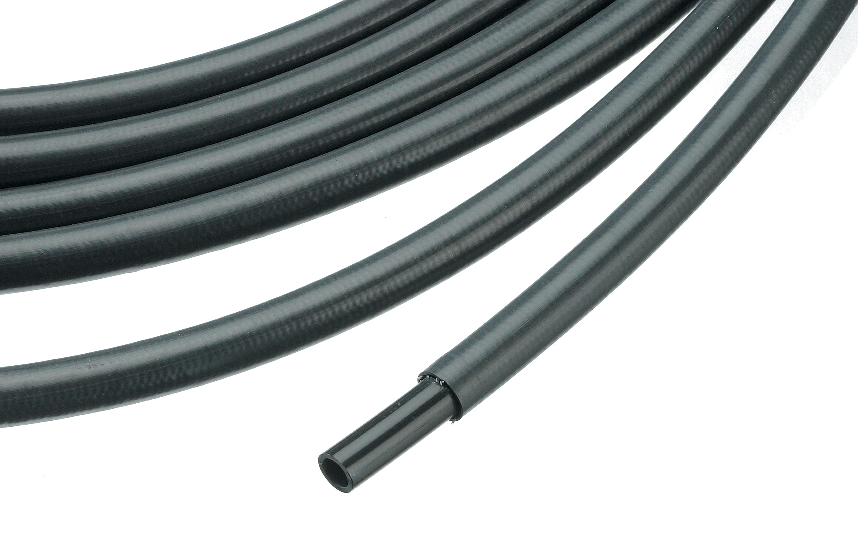 Triple layer anti-spark coated polyamide tubes (25 m coil) Polyamide hoses (PA)